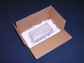 place instrument in box