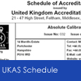 Link to UKAS Schedule