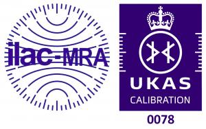 ILAC-MRA UKAS Accreditiation Mark